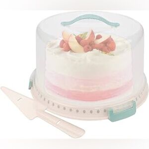 NEW Sweet Creations Cake Carrier with Server